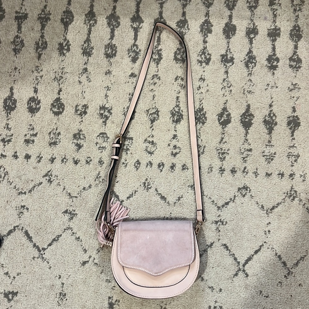 Moda Luxe blush colored cross body